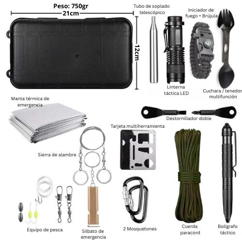 SURVIVOR™ - KIT EMERGENCIA
